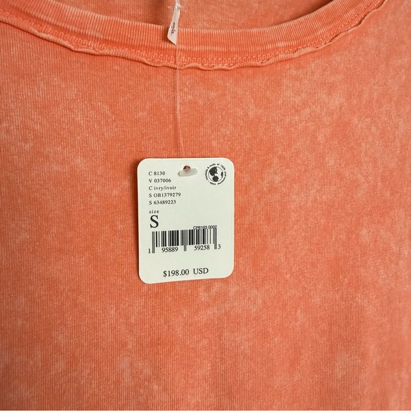 Free People Peach Carissa Tee Dress - Picture 6 of 8